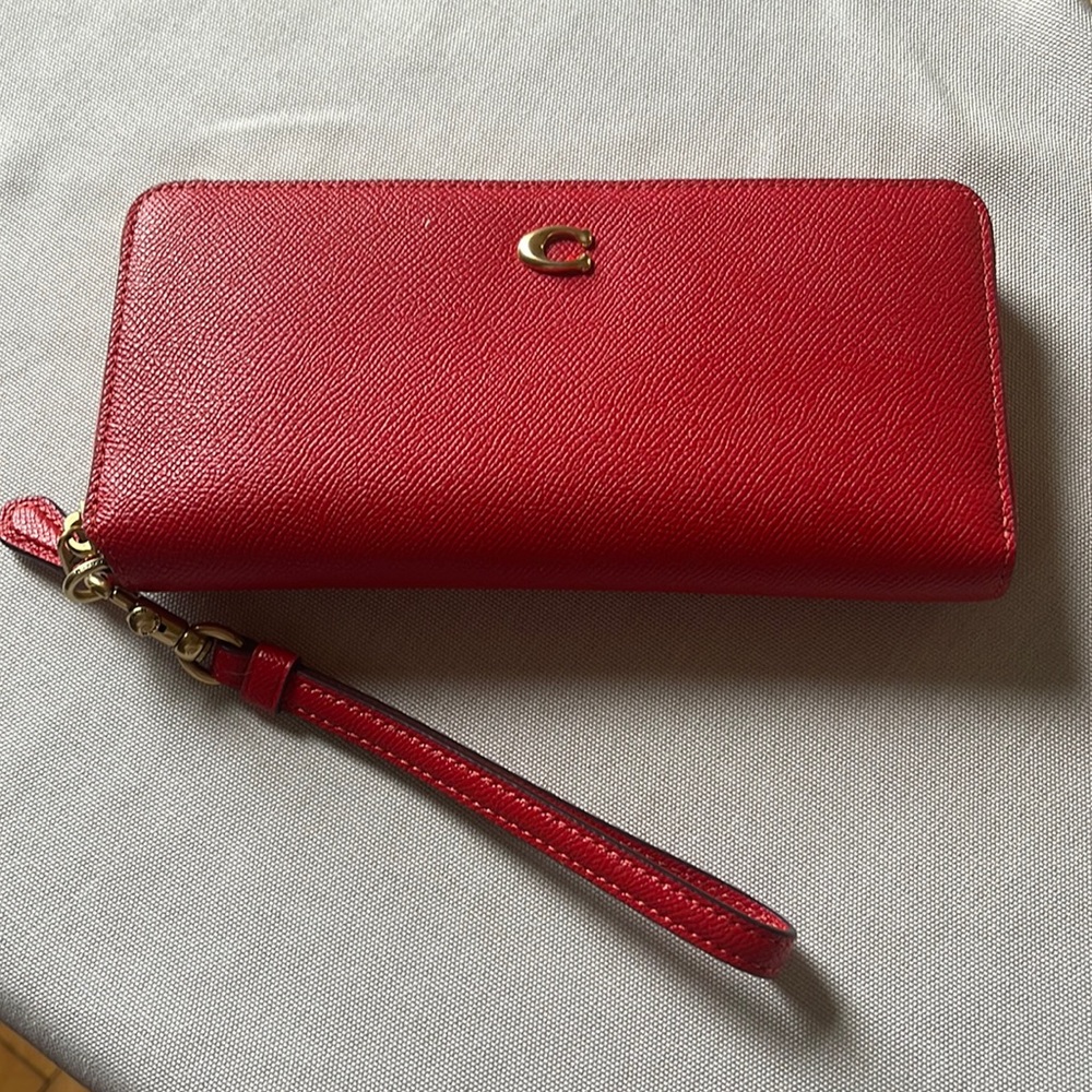 Coach continental wallet